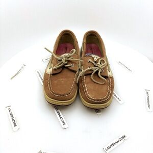 Sperry Women’s Tan Boat Shoes Size 7.